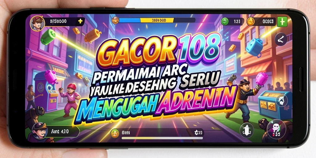 Screenshot GACOR108 menampilkan aksi seru permainan Arcade.
