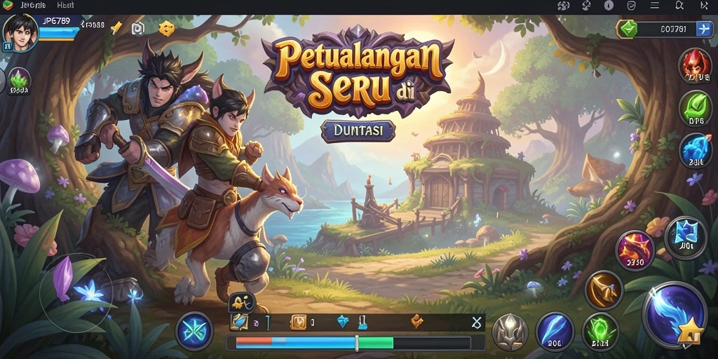 Tangkapan layar gameplay JP6789 menampilkan aksi petualangan yang seru.