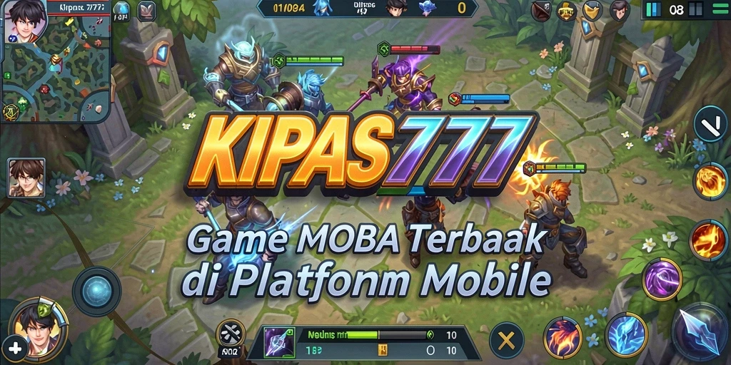 Tangkapan layar KIPAS777 menunjukkan pertandingan seru dengan karakter heroik.