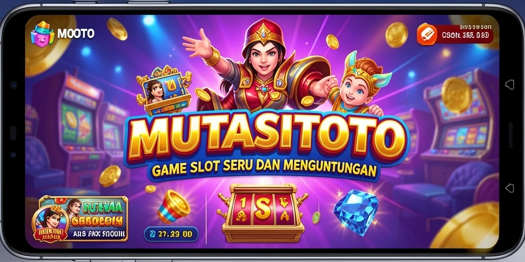 Screenshot utama gameplay MUTASITOTO yang menunjukkan aksi seru.