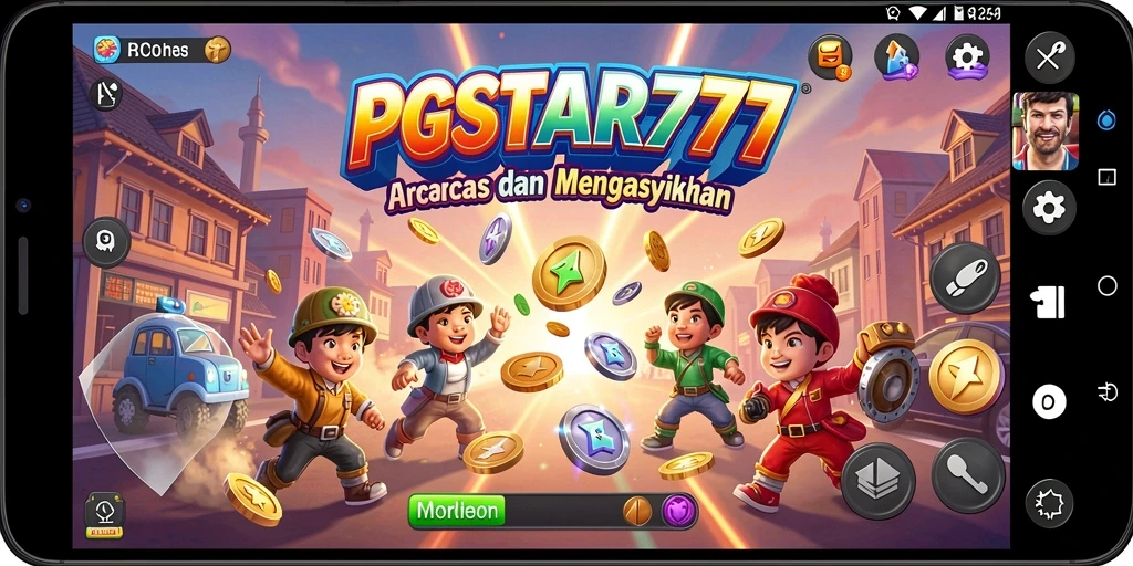 Tangkapan layar PGSTAR777 menampilkan aksi gameplay Arcade yang seru dan mengasyikkan.