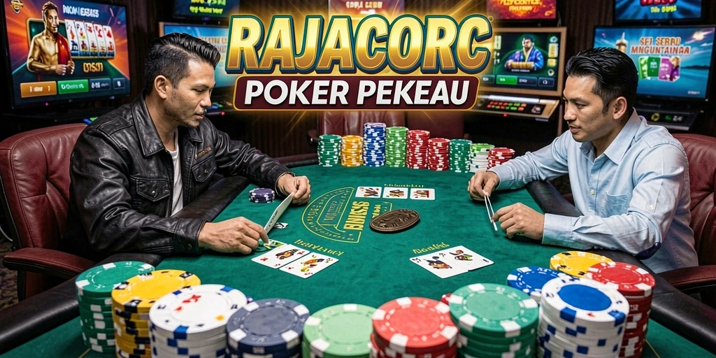 Tampilan gameplay seru dan interaktif di RAJACORC.